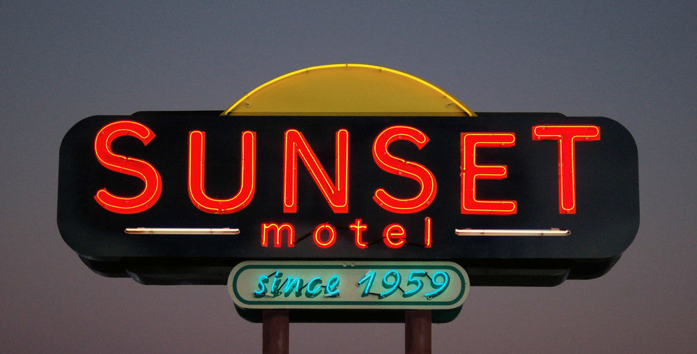 Sunset Motel Moriarty Екстериор снимка